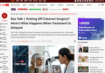 Sharp Sight Eye Hospital News