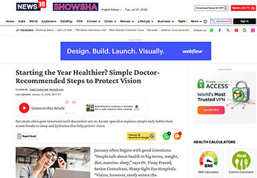 Sharp Sight Eye Hospital News