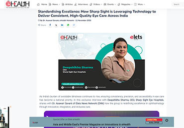 Sharp Sight Eye Hospital News