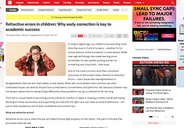 Sharp Sight Eye Hospital News