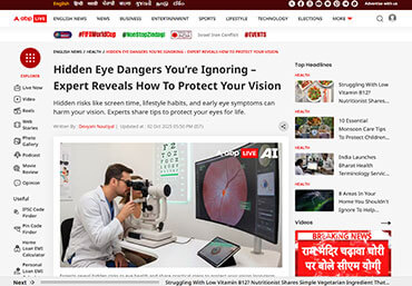 Sharp Sight Eye Hospital News
